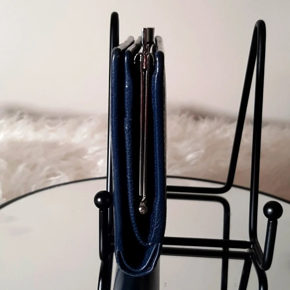 Dior Gamaguchi Logo Plate Purse in EUC